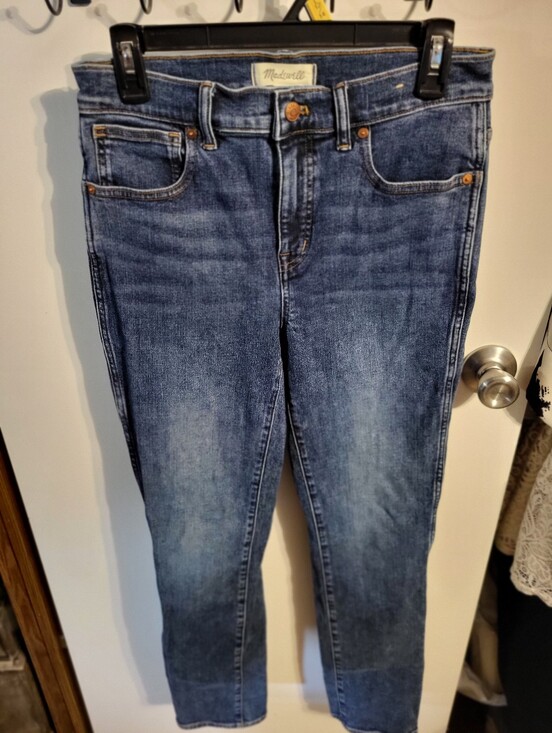Madewell Denim - Madewell Mid-Rise Stovepipe Jeans Size 28 Brinton Wash